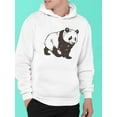 thumbnail image 2 of Giant Panda Bear Hoodie Men -Image by Shutterstock, Male Large, 2 of 4