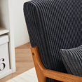 thumbnail image 4 of Mid-Century Modern Accent Chair, Arm Chair Living Room Chairs with Pillow Upholstered Reading Chair with Solid Wood Frame & Living Room Bedroom Balcony (beige)   WL, 4 of 22