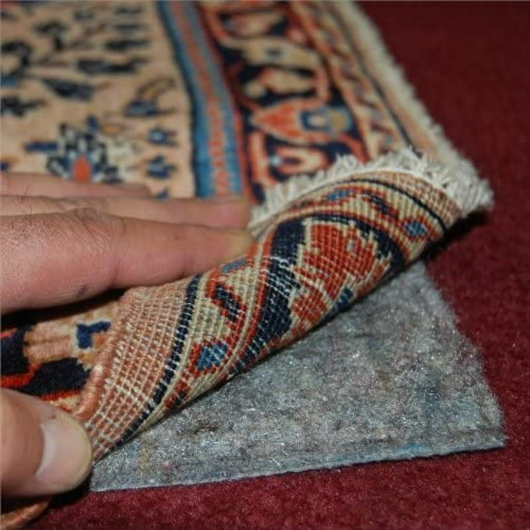 9x12 No-Muv Non Slip Rug on Carpet Pad - Includes Rug and Pad Care