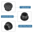 thumbnail image 3 of Uxcell 6 Pack Cable Cord Grommet, 5/8 Inch Desk Grommet Flexible Rubber Grommets, Black, 3 of 7
