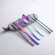 thumbnail image 1 of Juego de acero inoxidable, cuchillo, tenedor, cuchara, palillos, pajita, vajilla portátil, juego de 7 piezas, productos, 1 of 6