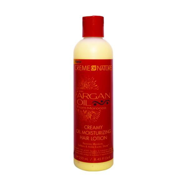 pasta panik Gennemvæd Creme Of Nature Argan Oil Creamy Oil Moisturizing Hair Lotion, 8.45 Oz. -  Walmart.com