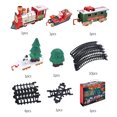thumbnail image 1 of Christmas Train Set Electric Railway Xmas Tree Track Kids Educational Toy Xmas Tree Decoration Boys Girls Gift, 1 of 7