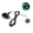 Green, variant on Ton 6 LED AC12V Water Light With 2Pin Connection Underwater Pond Lights Water Feature Lights For Pool