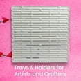 thumbnail image 3 of (2 pack) Everything Mary Multi-Functional Wall Organizer with Hooks & Trays, White, 3 of 5