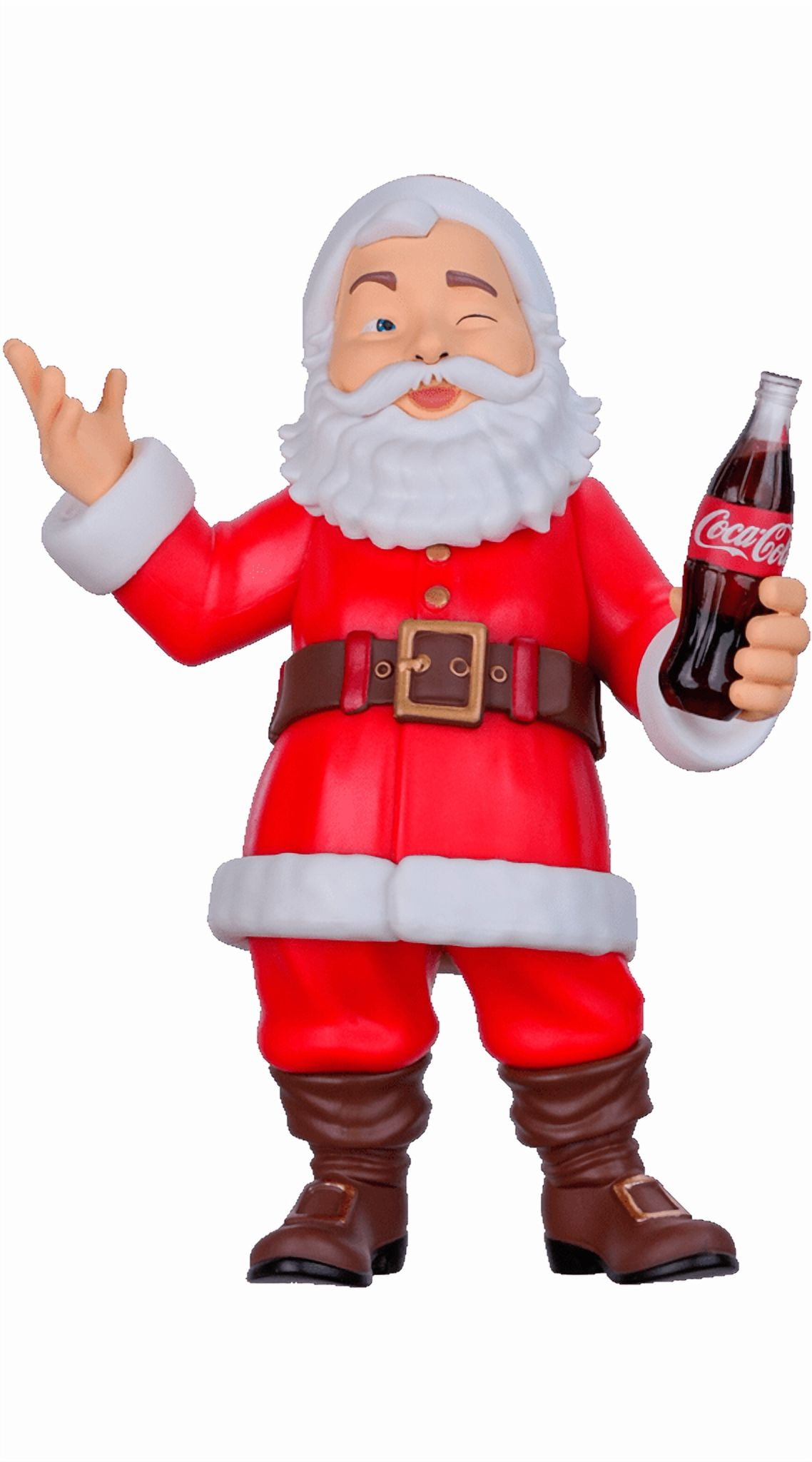 12 cm (4 inch) Minix Collectible Figurine Coca Cola - Santa