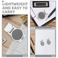 thumbnail image 3 of OFFIGAM 2Pcs Metal Money Clip with Smooth Interior and Modern Elegant Design for Money Storage, 3 of 8