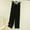 Black, variant on CLOISE Womens Trousers Elastic Waist Wide Leg Pants Mid Rise Stretchy Palazzo Pants Drawstring Bow Tie Lounge Trousers Soft Pull On Pants Lightweight Casual Pants Coffee