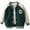 ZA-Green, variant on Splozh Toddler Girl Lightweight Jacket Toddler Baby Boy Girl Baseball Jacket Y2k Varsity Bomber Jackets Print Color Block Button Blue,13-14 Years