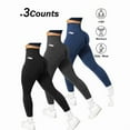 thumbnail image 4 of Top-kevin High-Waisted Seamless Sports Pants for Women Invisible Side Pockets High-Elasticity Shaping Yoga Fitness Running Cycling Multi-Functional Stretch Pants, 4 of 9