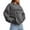Grey, variant on XINXIAOO Womens Hoodies Long Sleeve Hoodie Pullovers for Women Oversized Sweatshirt for Women Khaki Sweatshirts for Women Fall Outfit Streetwear Clothes