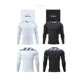 thumbnail image 2 of Greeniant Ropa interior térmica de primera capa de invierno, conjunto de medias, ropa, trajes de compresión, Calzoncillos largos, Uniforme atlético Negro Adultos/XXL, 2 of 6