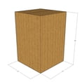 thumbnail image 3 of 12x12x18 Kraft Brown Corrugated Shipping Boxes, 32 ECT Single-Wall, Qty 20, 3 of 3