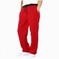 thumbnail image 4 of TOWED22 Girls Uniform Pants Flare Sweatpants Joggers Pants Preppy Clothes for Girls, 4 of 7