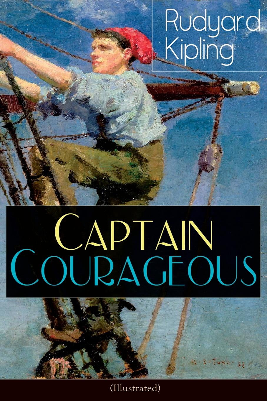 Captain Courageous (Illustrated): Adventure Novel (Paperback) - Walmart ...