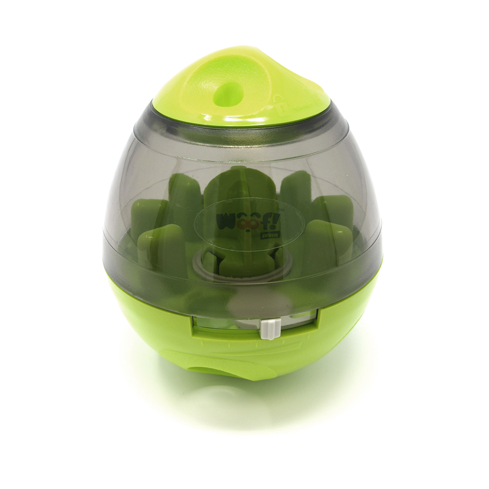 Woof! Prime Dog Toy Treat Ball Interactive Food Dispenser Small
