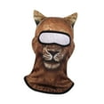 thumbnail image 3 of yotijay Animal Balaclava Face Balaclava Ski for Outdoor Sports Climbing Summer Lion, 3 of 7