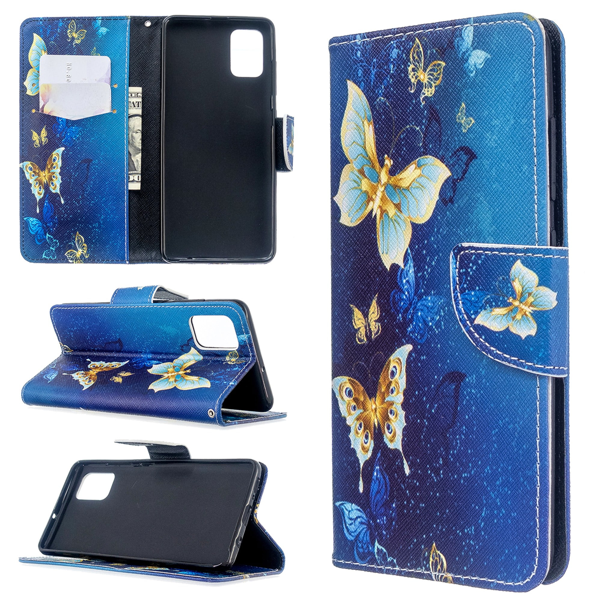 Dteck Case For Samsung Galaxy A51 4g 65 Inch Magnetic Patterned Folio Pu Leather Wallet Case 5698