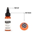 thumbnail image 4 of DYNAMIC - Tattoo Ink OD5 Orange Colour 1oz (30ml), 4 of 5