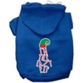 thumbnail image 6 of Christmas Pet Dog  Cat Hoodie Screen Printed, "I'm The Lazy Elf", 6 of 10