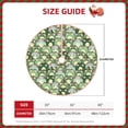 thumbnail image 2 of Sikiie Cute Frog Nativity Christmas Tree Skirt, Jesus Christian Winter Holiday Tree Mat Decoration(30-48IN)48", 2 of 6