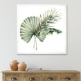 thumbnail image 3 of Designart 'Tropical Bouquet With Banana Coconut and Palm Leaves' Traditional Framed Art Print, 3 of 4