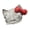 Red bow, variant on 2000s Dog Ear Hat for Adults Teens Dark Series Baseball Hat Hiphop Accessory Hat Ear Octagonal Hat Long Brims Hiphop Dancing Hat for 2000s Baseball Hat