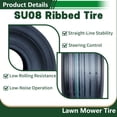 thumbnail image 3 of Hi Run SU08 13X5.00-6  B Lawn & Garden Tire, 3 of 7