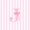 Pink J, variant on Manfei Pink Line Geometric Pattern Bed Sheets,Personalized Monogrammed R Full Size Sheets,4-Piece,1 Flat Sheet,1 Fitted Sheet and 2 Pillowcases