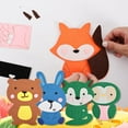 thumbnail image 6 of Autumn Craft Set for Children, 8 Pieces Felt Craft Autumn Animal, Creative Autumn Decoration Indoor, Craft Set Children from 3 4 5 6 7 8 Years for Boys Girls Gifts, 6 of 6
