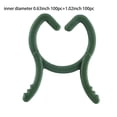 thumbnail image 4 of Clips de Support Améliorés Clips pour Orchidées Clip pour Jardin Réutilisable pour Tomates Concombres Grappes Légumes Vignes (100 Pcs 200 Pcs), 4 of 6