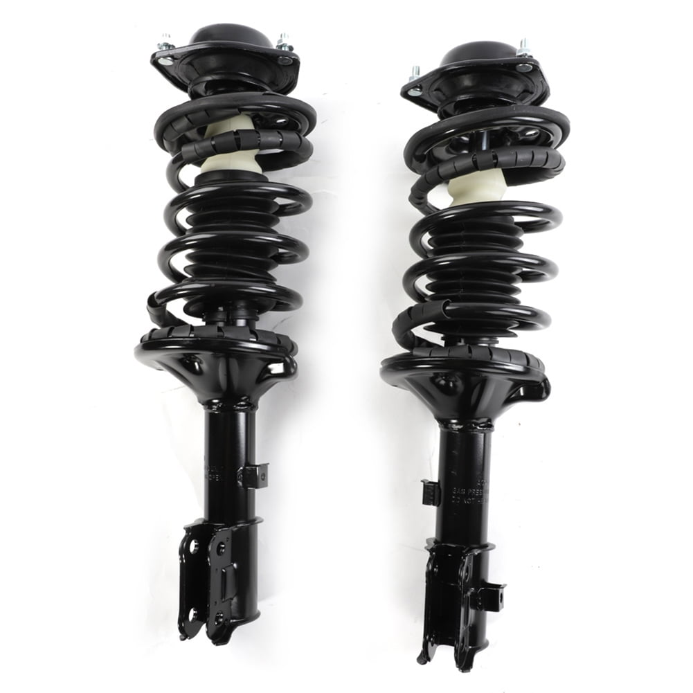Pair Front Quick Complete Struts & Coil Spring Assemblies Compatible with 2000-2005 Hyundai Accent 