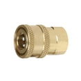 thumbnail image 3 of FUTUREORYY Pressure Washer Quick Connect Fittings 1Pcs Golden Copper High Reliability For Car Water Equipment Usage, 3 of 8