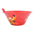 thumbnail image 3 of Tazón con Popote Regalos Siglo XXI Disney Mickey Mouse Rojo 400 ml, 3 of 3