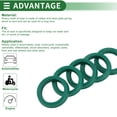 thumbnail image 4 of Unique Bargains Sello de Aceite Universal Labio UN Anillo Sello de Eje Rotativo 22x29x5mm Alta Presión TPU Verde 5 Pcs, 4 of 7