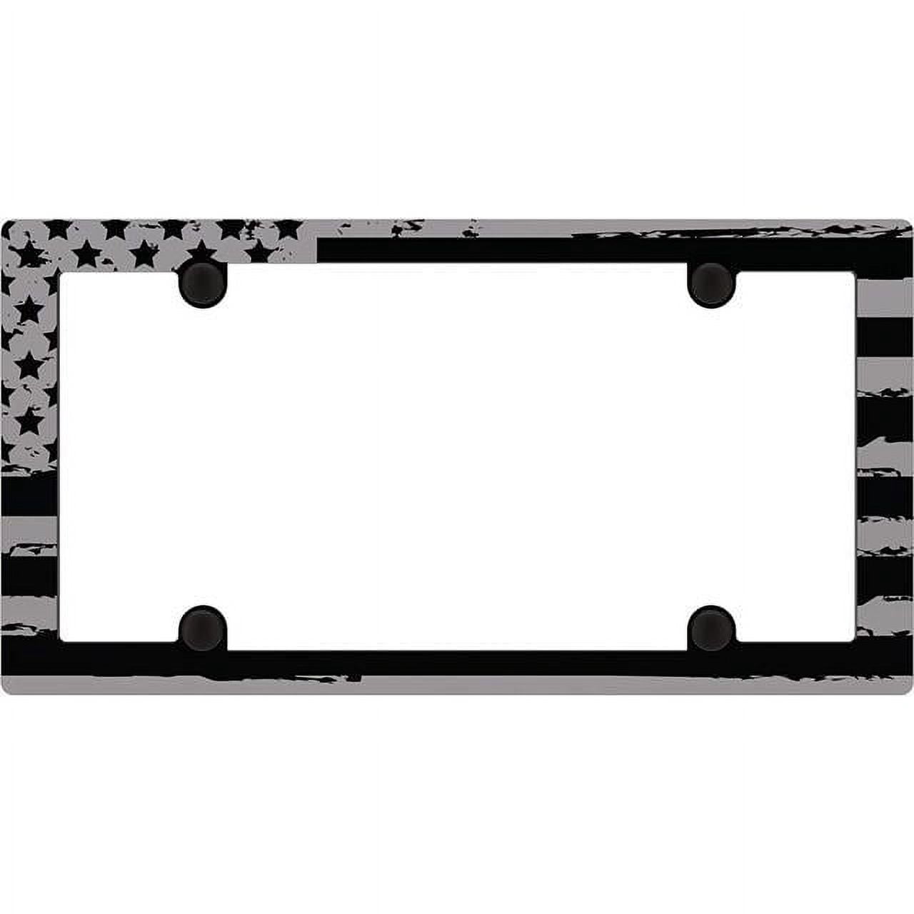 License Plate Frames American Flag