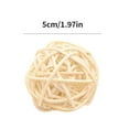 thumbnail image 2 of 12Pcs Wicker Rattan Balls,Decorative Orbs Vase Fillers Balls for Wedding Table Decoration,Orbs Vase Fillers, 2 of 5