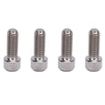 thumbnail image 1 of 4 Pcs Bikes Disk Brake Caliper Screw, M6x16mm Ti Alloy Cycling Brake Clamp Fixing Bolt Replacement, 1 of 7