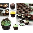 thumbnail image 4 of Happon Brown Cupcake Liners Standard Size Cupcake Paper Baking Cup Liners -1.4*1*0.8 inch，1000/ pack, 4 of 6