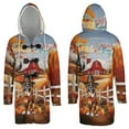 thumbnail image 3 of Thanksgiving Boxer Pilgrim Grateful, Thankful, Blessed Fall Welcome All Over Print 3D Hooded Duffle Toggle Coat Boxers Dog Lover Gifts Idea - 00021, 3 of 6