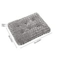 thumbnail image 3 of Orthopedic Foam Pet Bed Mat with Non-Skid Bottom for Dogs or Cats, Size 43x28x3.8 cm, Plush Polyester Surface for Anxiety Relief, Comfortable and Durable, 3 of 7