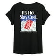 thumbnail image 2 of Coca-Cola - Stay Cool - Women's Oversized Graphic T-Shirt, 2 of 5
