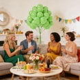 thumbnail image 4 of 50PCS Thickened Green Balloons 10 Inches Party Decoration Plastic Balloons Set for Arch Garland and Event Decor, 4 of 6