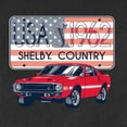 thumbnail image 6 of Wild Bobby Ford Shelby Vintage USA Country Plate Women Tri-Blend Racerback Tank Top, 6 of 6