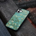 thumbnail image 4 of WIRESTER Shockproof Soft Rubber Cover Case for Apple iPhone 16 6.1" 2024, Almond Blossom Van Gogh, 4 of 5