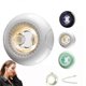 thumbnail image 1 of Donut Wireless Bluetooth Earphones,Earbuds Wireless Bluetooth Noise Cancelling, 1 of 5