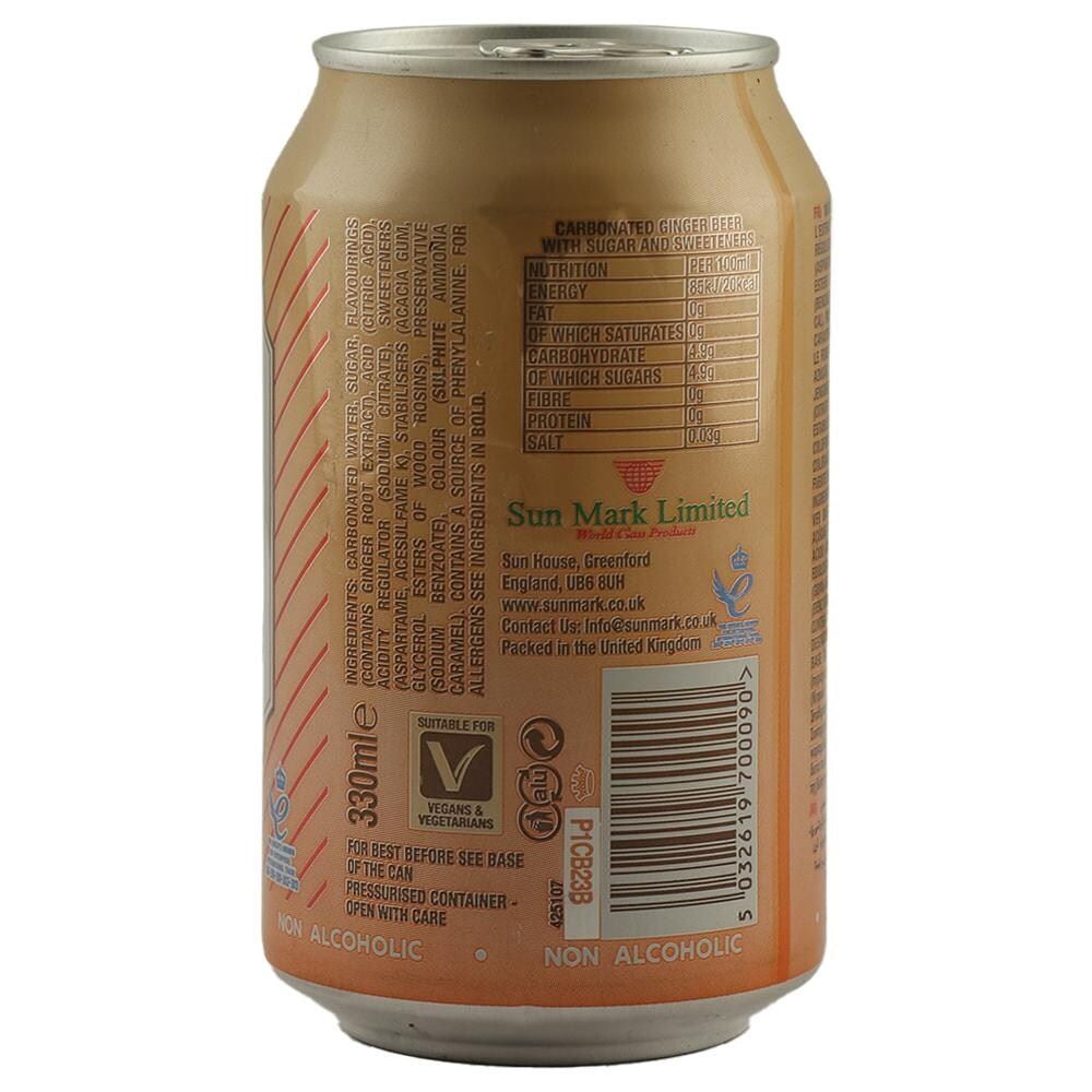 Royalty Non Alcoholic Ginger Beer 330ml (Pack of 6)