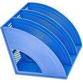 thumbnail image 1 of File Cabinets Flat File Cabinets Magazine Rack Blue Red Green Plastic Frame File Divider Document Display Stand Storage Box Home Office, 1 of 2