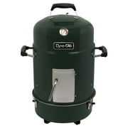 Dyna-Glo Compact Charcoal Bullet Smoker - High Gloss Forest Green