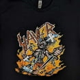 thumbnail image 3 of Slayer Unisex T-Shirt: Cartoon Flames (Medium), 3 of 4